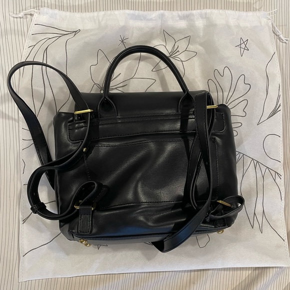 Pixie Mood Bubbly Flap Backpack - Black - Picture 2 of 5